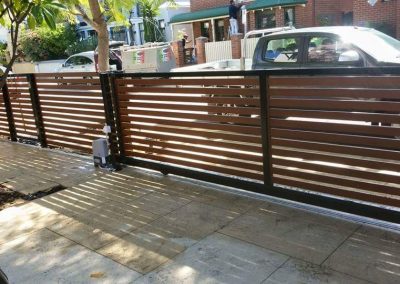 Completed fence